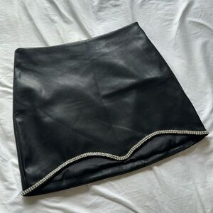 Brand New Black Mini with Embellishment